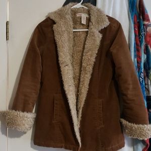 Abercrombie and fitch teddy bear jacket